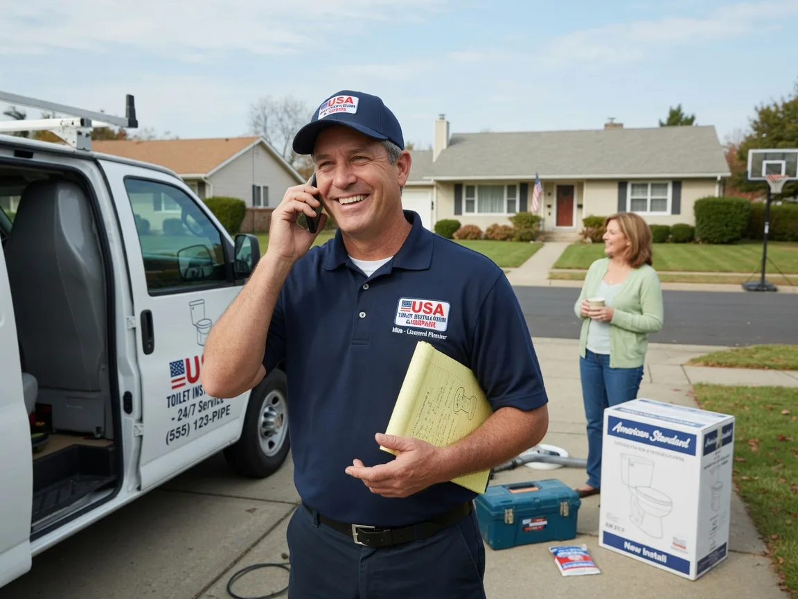 Toilet Installation Red Oak, IA FAQs